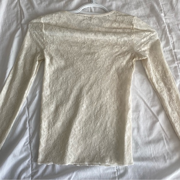 Aritzia Wilfred sheer top - Picture 3 of 4